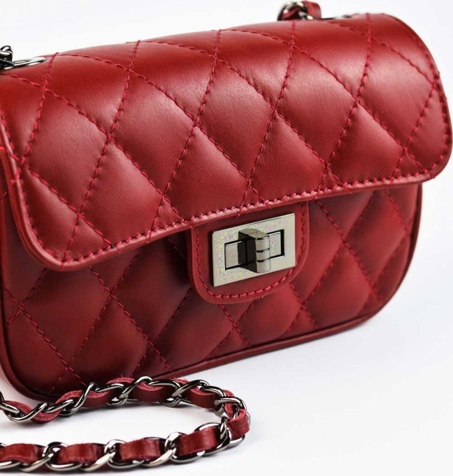 Клатч Virginia Conti Chanel маленький (Красный)