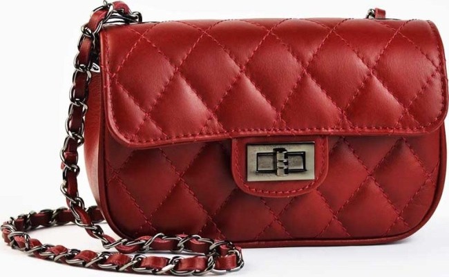 Клатч Virginia Conti Chanel маленький (Красный)