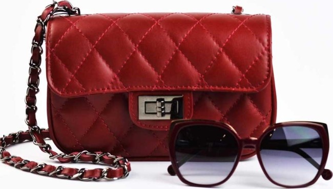 Клатч Virginia Conti Chanel маленький (Красный)