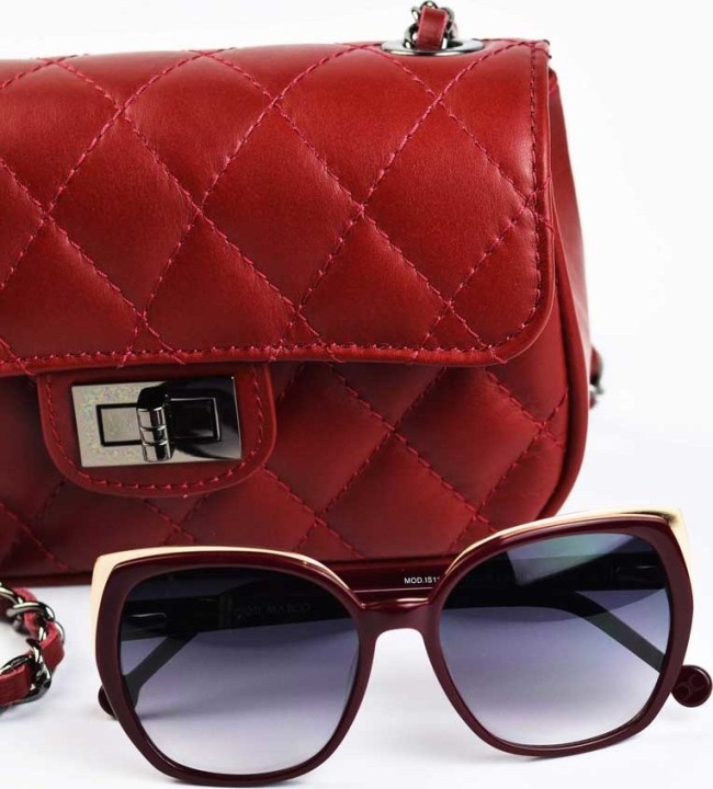 Клатч Virginia Conti Chanel маленький (Красный)