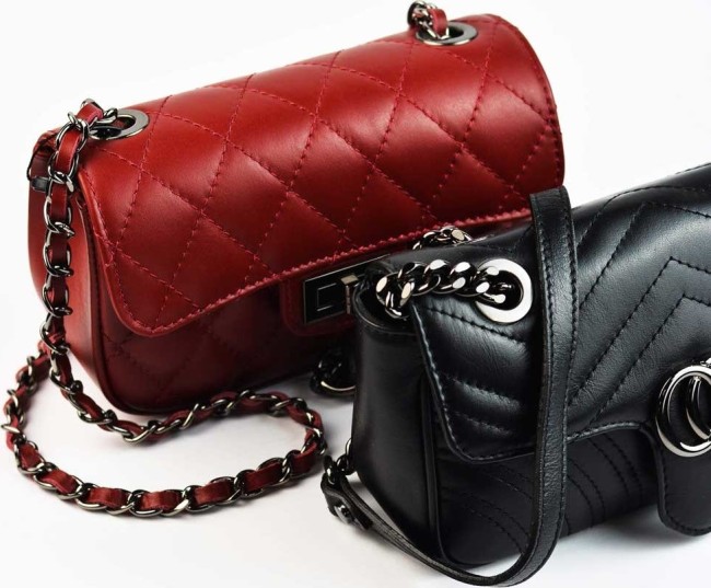 Клатч Virginia Conti Chanel маленький (Красный)