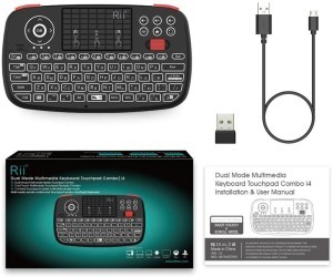 Rii i4 Mini Bluetooth Keyboard 2.4GHz Dual Modes Russian