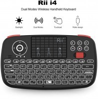 Rii i4 Mini Bluetooth Keyboard 2.4GHz Dual Modes Russian