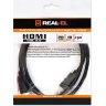 HDMI Кабель REAL-EL HDMI VER. 2.0 M-M 2m, чорний