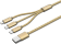 Кабель USB 3 в 1 microUSB/TYPE-C/IPHONE LDNIO LC85