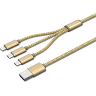 Кабель USB 3 в 1 microUSB/TYPE-C/IPHONE LDNIO LC85
