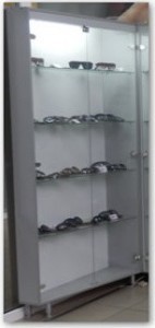 Шкаф серый ДСП не стандартный