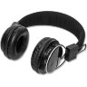 Наушники беспроводные AT-7611 MP3+FM+Bluetooth Черный