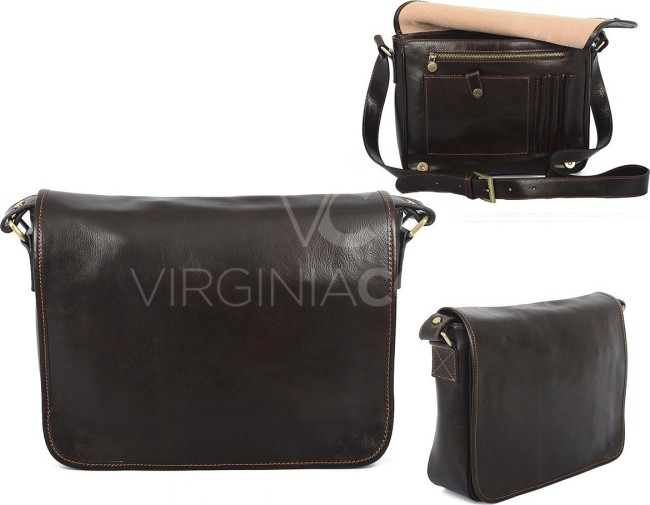 Мужская Virginia Conti сумка с органайзером (Черный)
