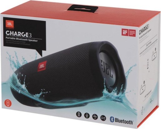 Портативная колонка Bluetooth JBL Charge 3 Микс