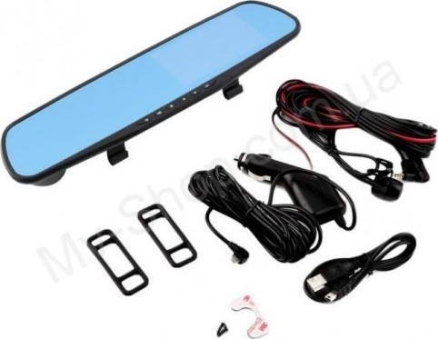 Авторегистратор зеркало заднего вида DVR 4.3 L9000