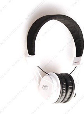 Наушники беспроводные NIA 8809S с встроенным MP3 плеером