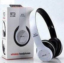 Бездротові навушники ST Color MIX (Bluetooth+SD card+FM+with cable)