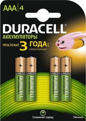 DURACELL R3 HR3/2bl 750mAh