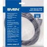 Кабель SVEN High Speed HDMI with Ethernet (HDMI-HDMI 19M-19M), 3.0м