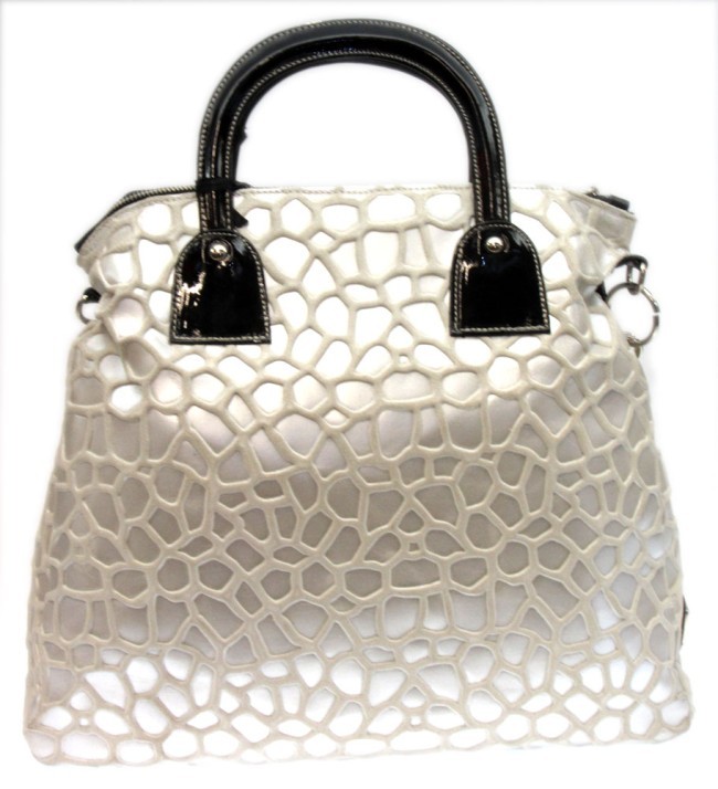 F4008 Кожа Серая Сумка женская FRNC-1.jpg