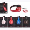 Наушники беспроводные ST Color Синий (Bluetooth+SD card+FM+with cable)