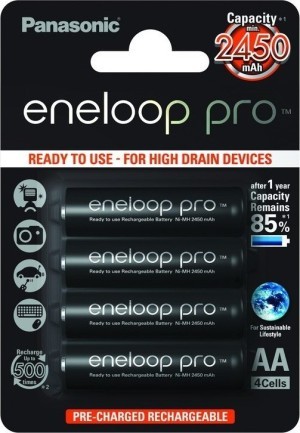 PANASONIC PRO Ni-MH R 6 1.2V 2450mAh Eneloop