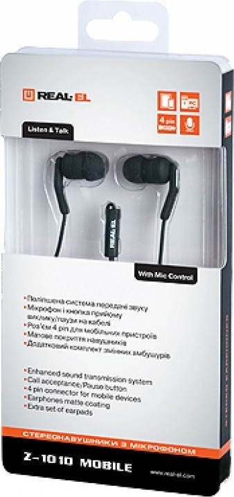 REAL-EL Z-1010 Mobile (черн.)