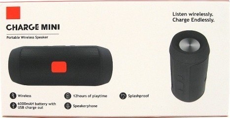 Портативная колонка Bluetooth JBL (J006) CHARGE MINI Bass Микс