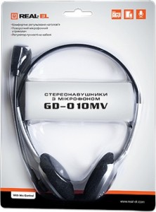 REAL-EL GD-010MV с микрофоном