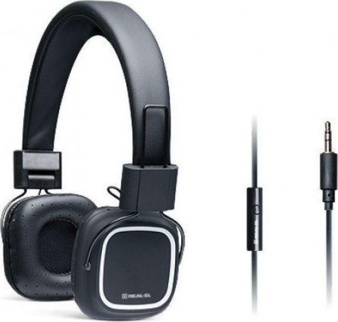 REAL-EL GD-700MV Mobile с микрофоном (кожаные)