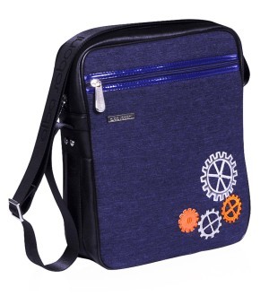 151452 Сумка женская Alba Soboni черно-синий