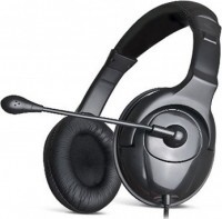 REAL-EL GD-900MV с микрофоном (кожаные)
