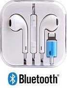 Навушники вакуумні з мікрофоном IPHONE7/8/10 Bluetooth ПРОВІДНІ (коробка)