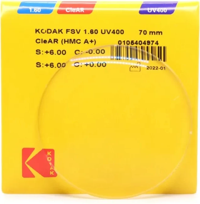 Окулярні лінзи Kodak 1.6 CleAR
