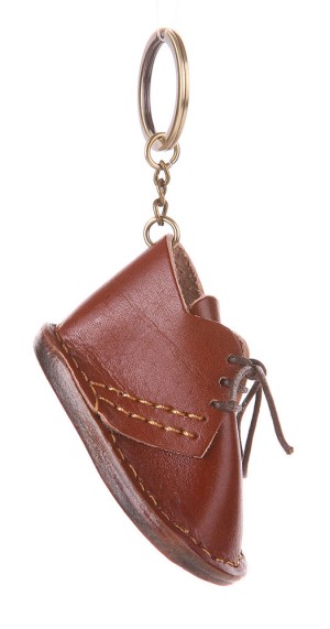 Ботинок кожаный коричневый