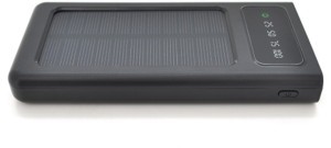 Power bank 10000 mAh Solar, YM-307TYM (5V/200mA), 2xUSB, 5V/1A/2,1A, USB <-> microUSB, ударо защищен