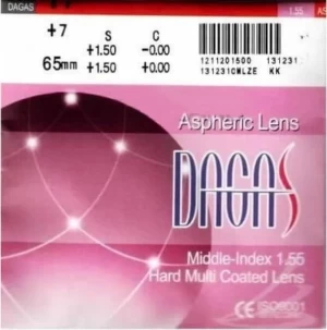 Dagas 1.55 AS HMC UV-400