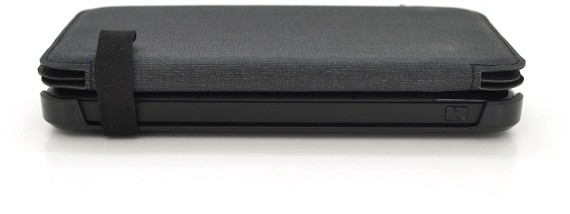 Power bank 12000 mAh Solar, (5V/200mA), 2xUSB, 5V/1A/2.1A, USB <-> microUSB, ударо защищеный Black-G