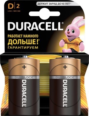 DURACELL LR20 MN1300 1x2 шт.
