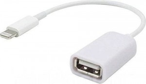 Кабель USB OTG для IPHONE 5 и mini IPAD Кабель USB OTG для IPHONE 5 и mini IPAD